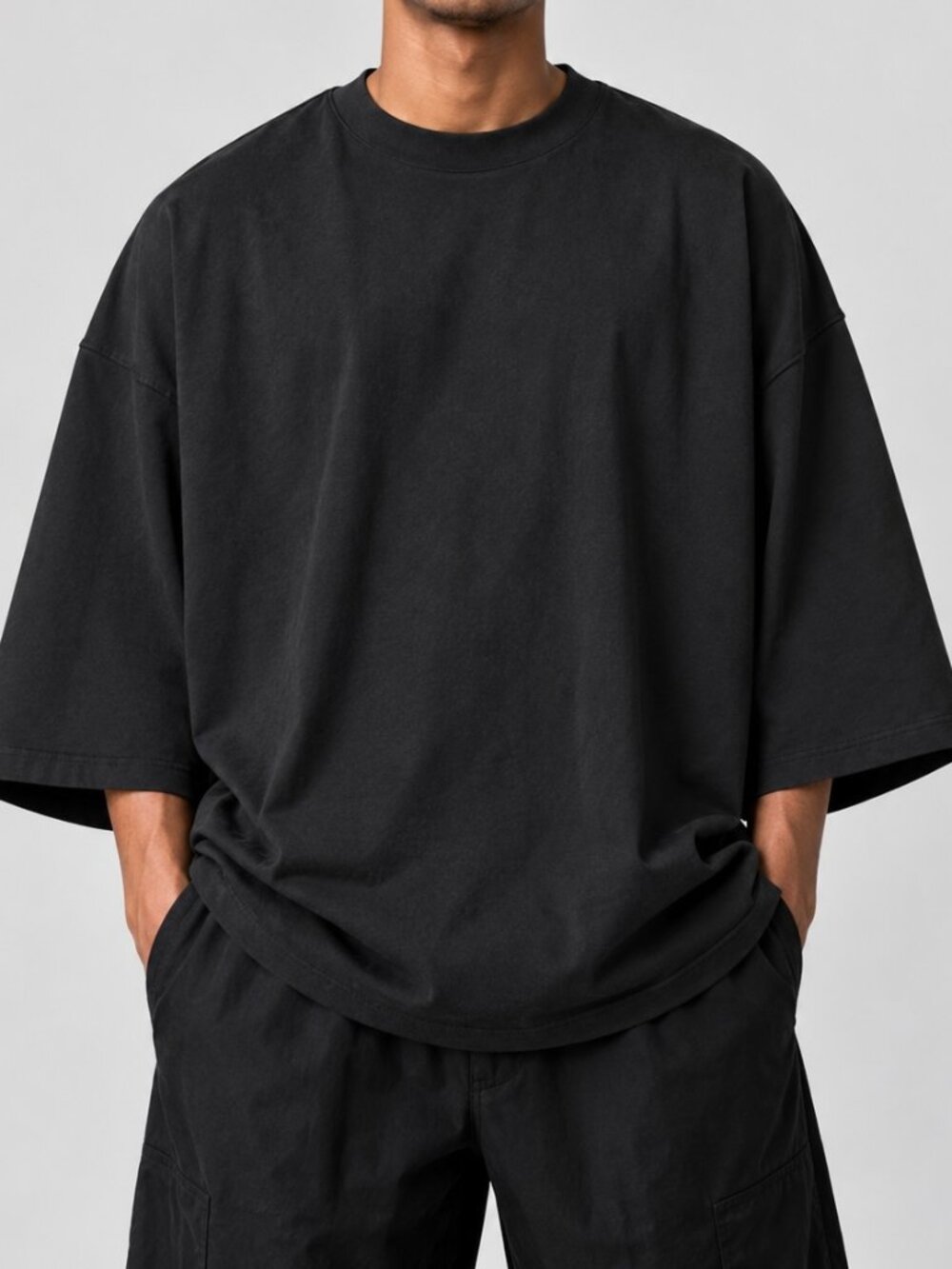 YZY GAP Dove 3/4 Sleeve Black Tee Size Large NEW Sealed